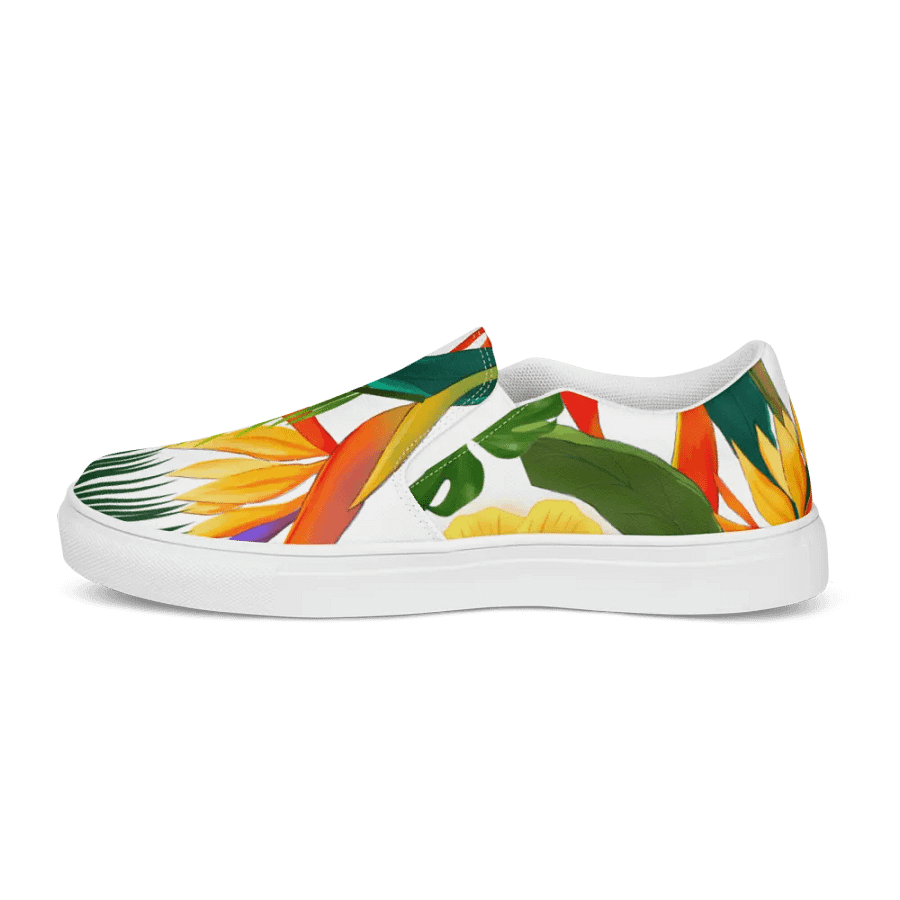 Tropical Blooms Slip-On Canvas Shoes product image (8)