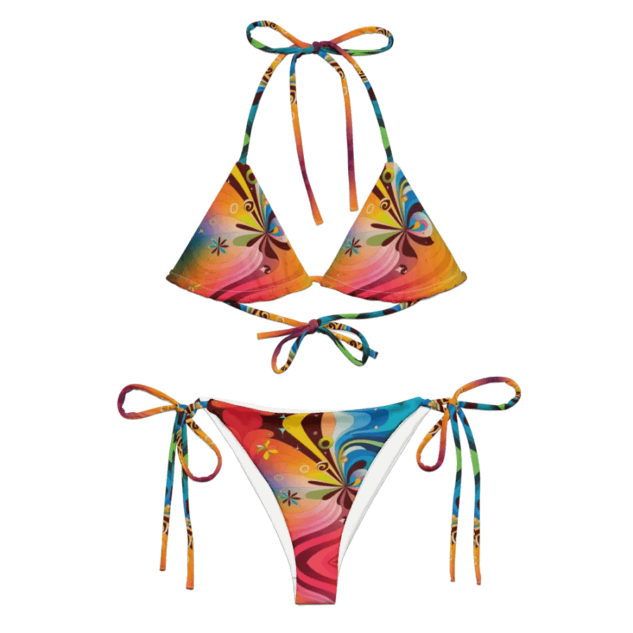 Sunburst Bloom String Bikini product image (2)