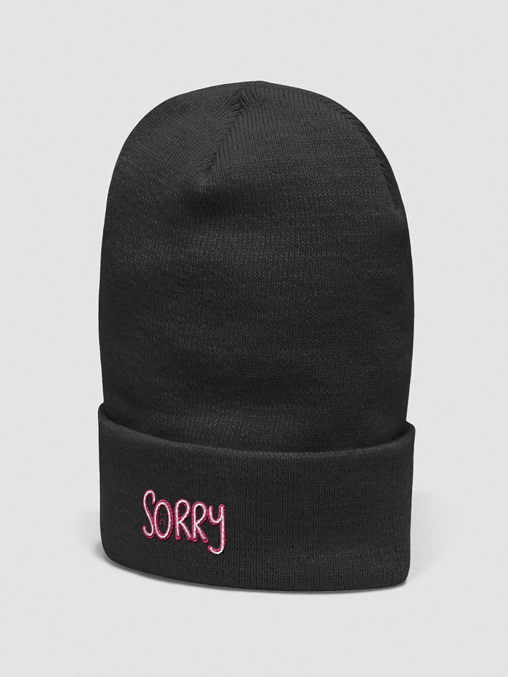 Sorry Beanie product image (2)