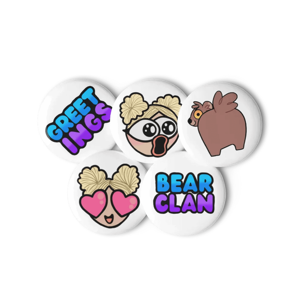 Bear Clan Pin Set product image (6)