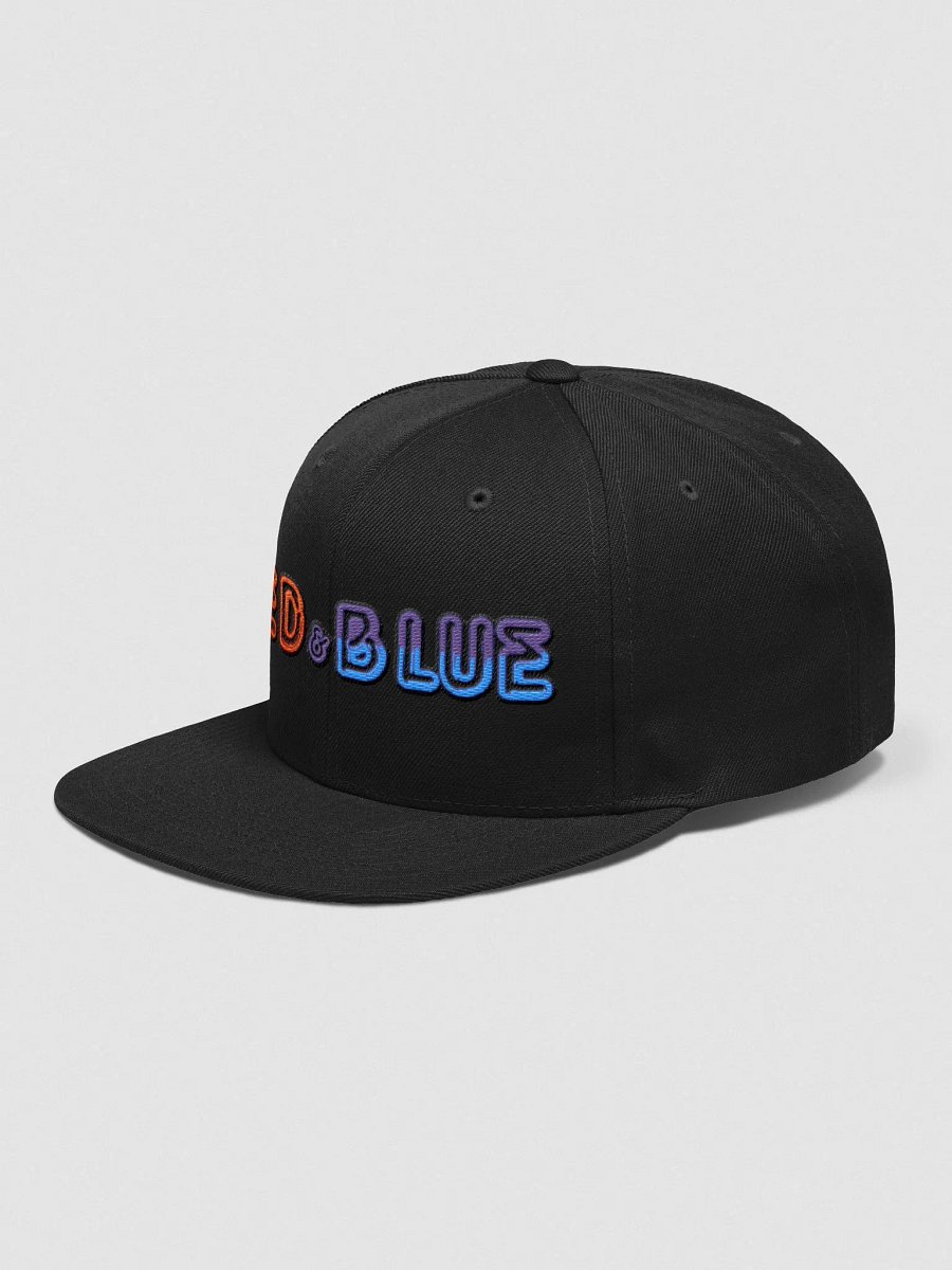 Red & Blue™ Logo Snapback Cap product image (3)