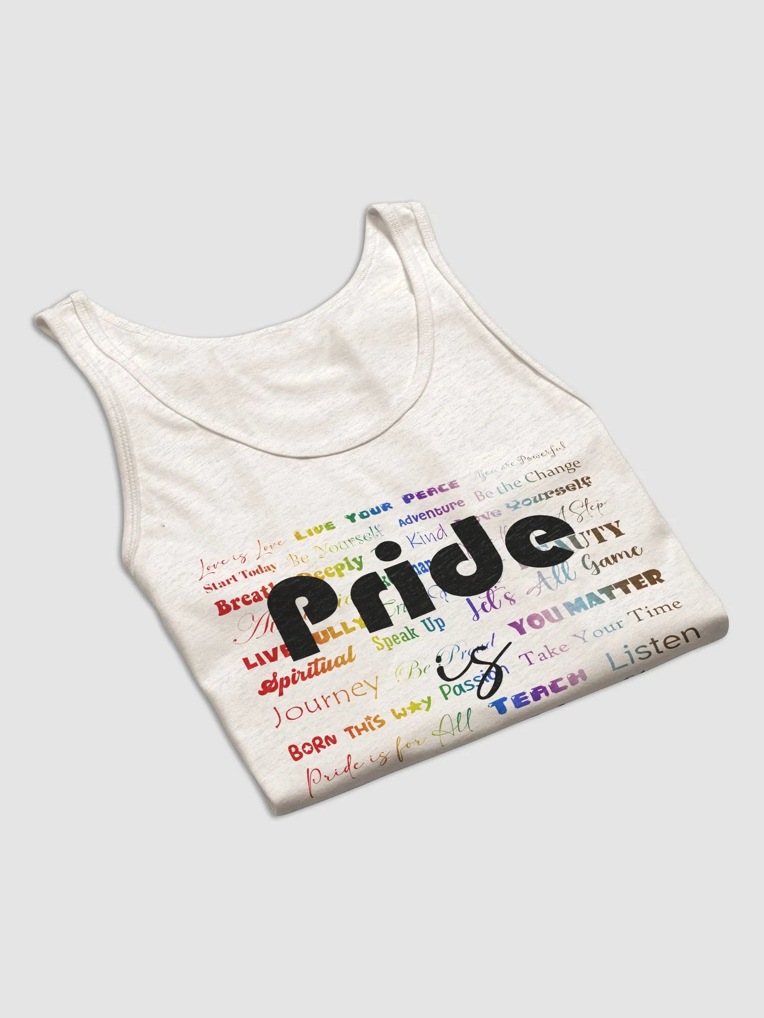 Pride is Self Care Tank Top (Light Colors) product image (8)