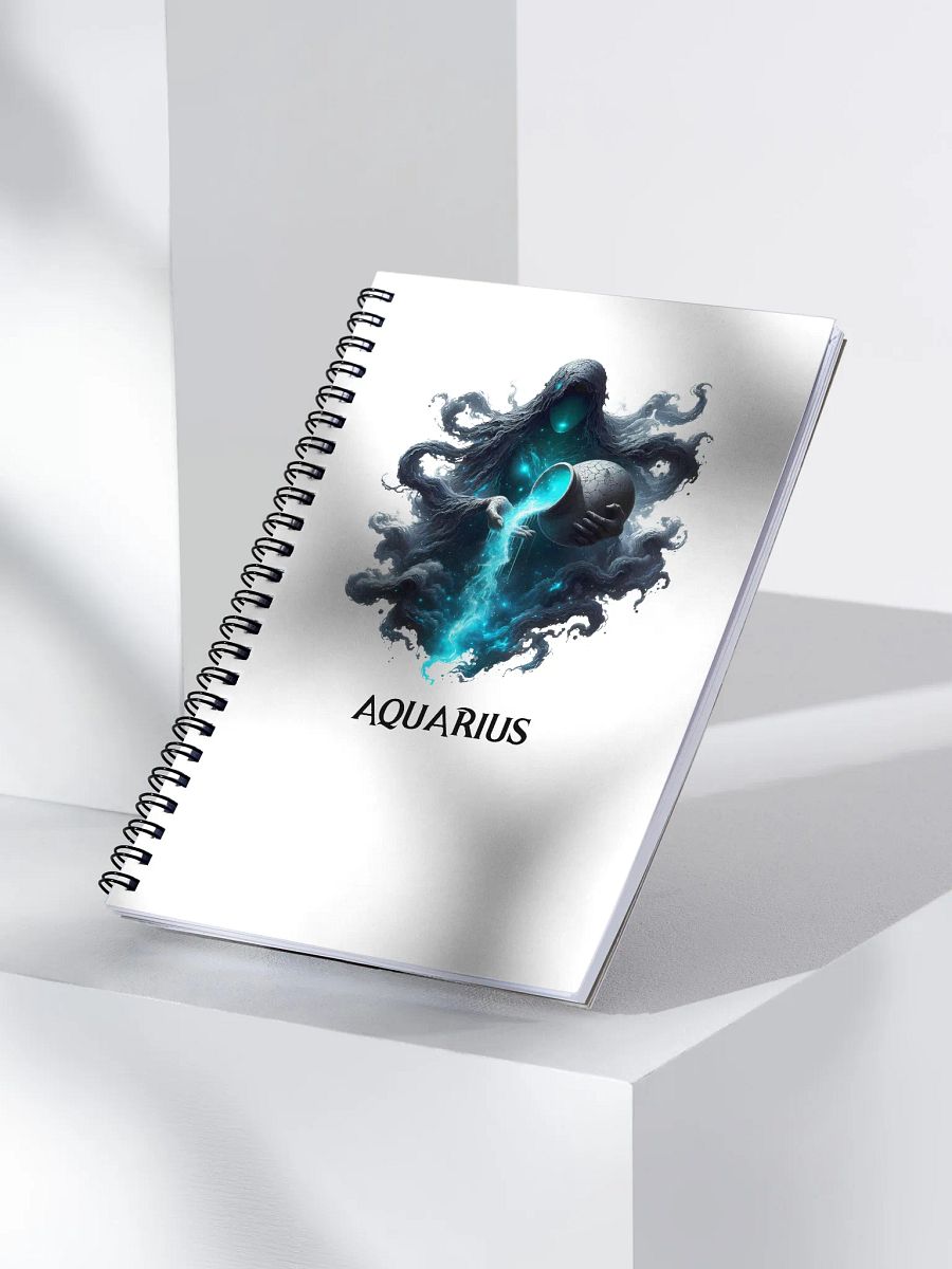 Mythical Aquarius Spiral Notebook product image (3)