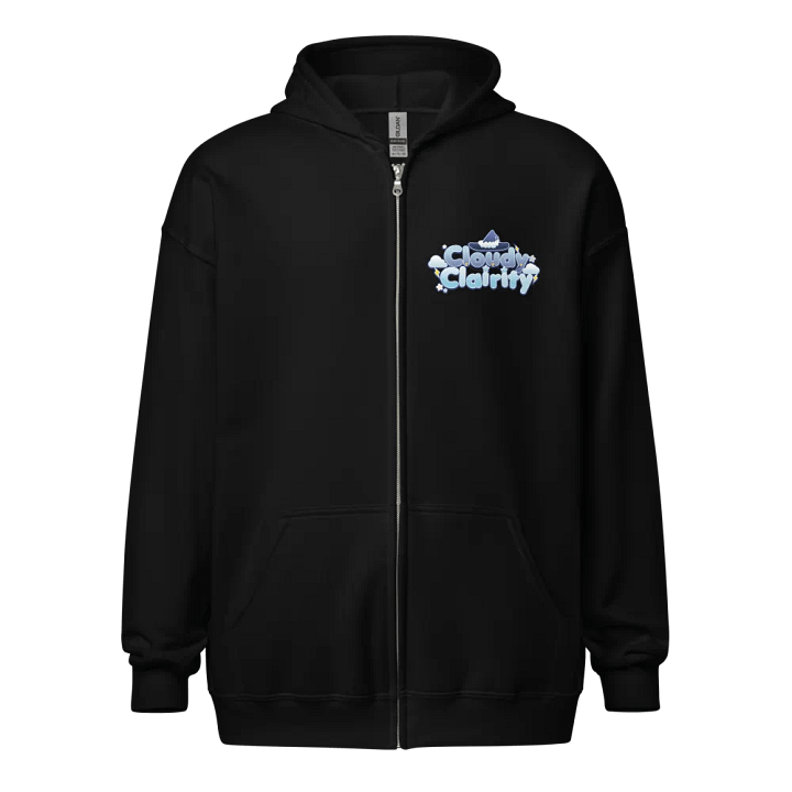 CloudyClairity Zip-up Hoodie product image (1)