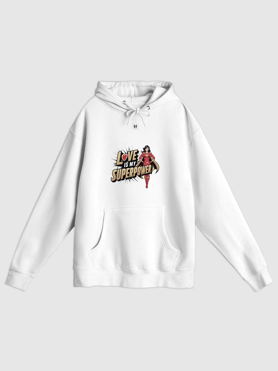 Love Is My Superpower Superwoman Edition Unisex Hoodie product image (25)