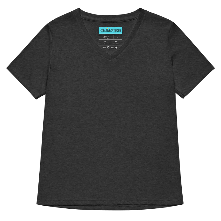 Evil Snow White Graphic Printed V Neck T-shirt product image (2)