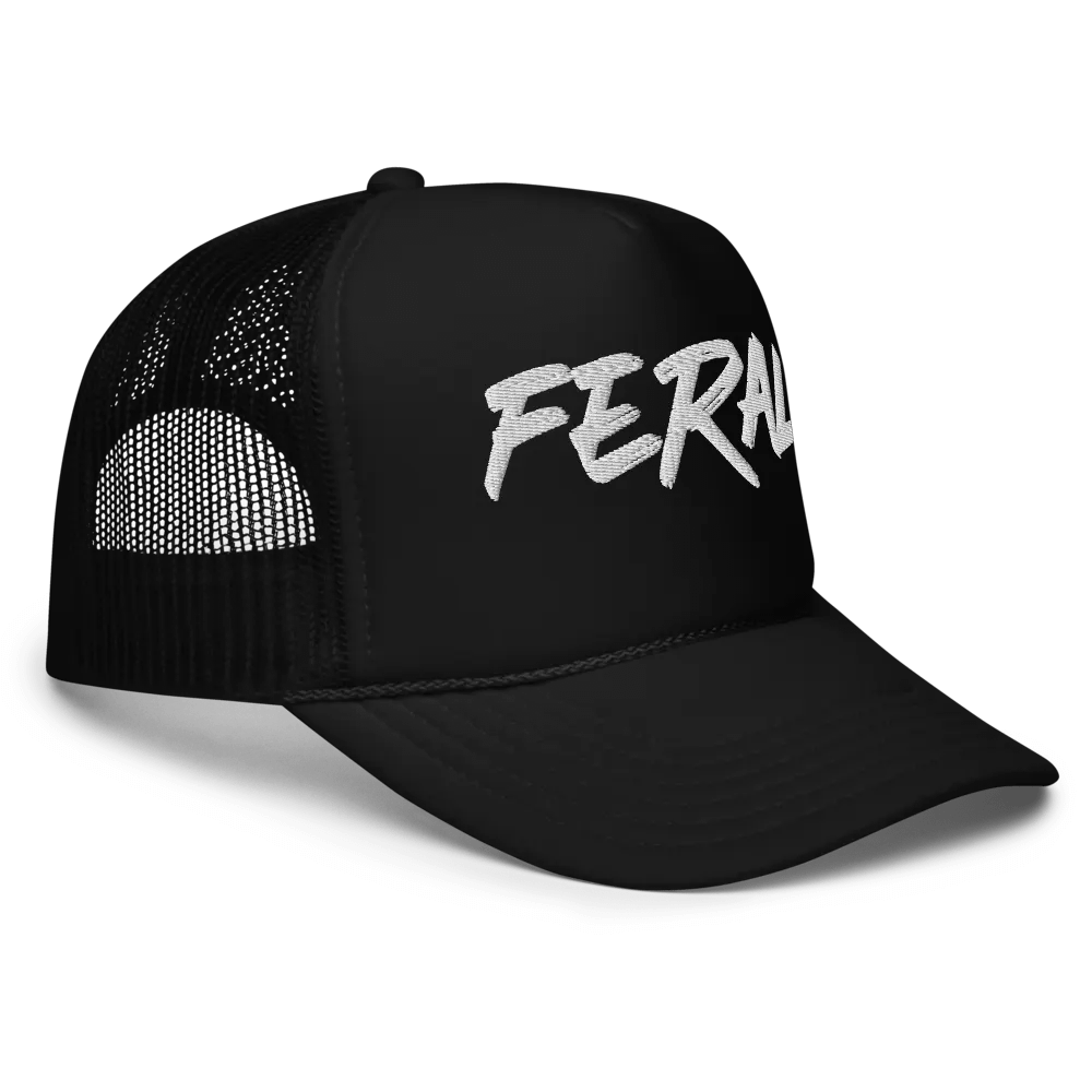 Feral - Embroidered Trucker Hat Cap product image (5)