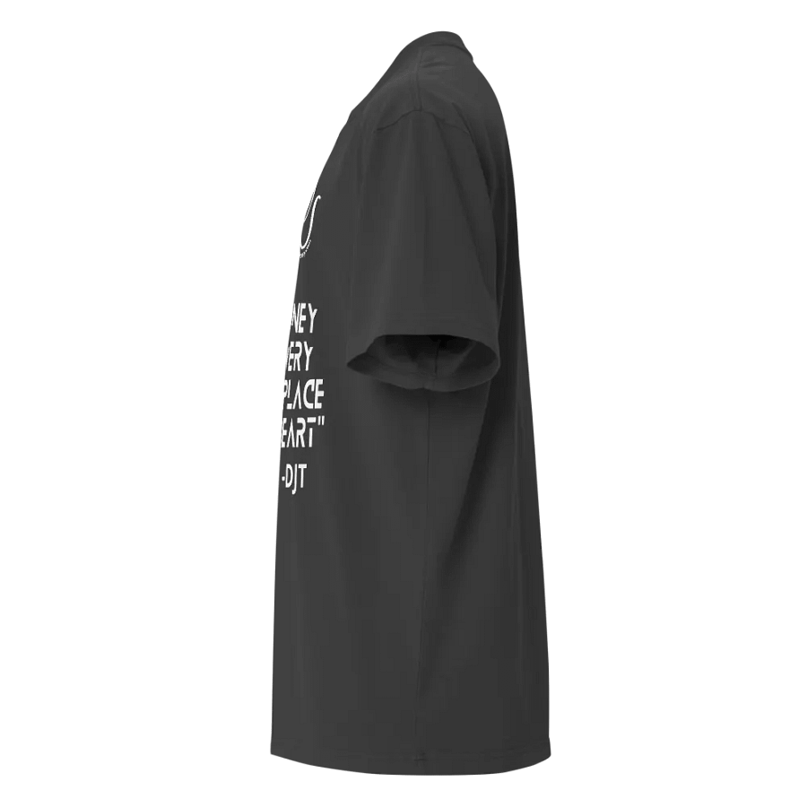 The Kidney is in the Heart - Dumb Trump Quote #3 Faded Oversized Tee product image (4)