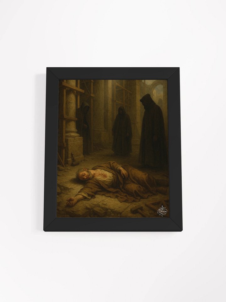 The Master’s Tragedy – Framed Matte Print product image (1)