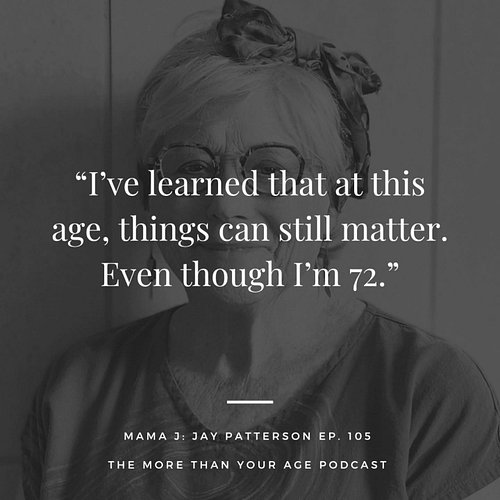 Some authentic moments from my conversation with @mamaj_trust.
 
This is Episode 105- She Started Stand-Up Comedy at 68 — and...