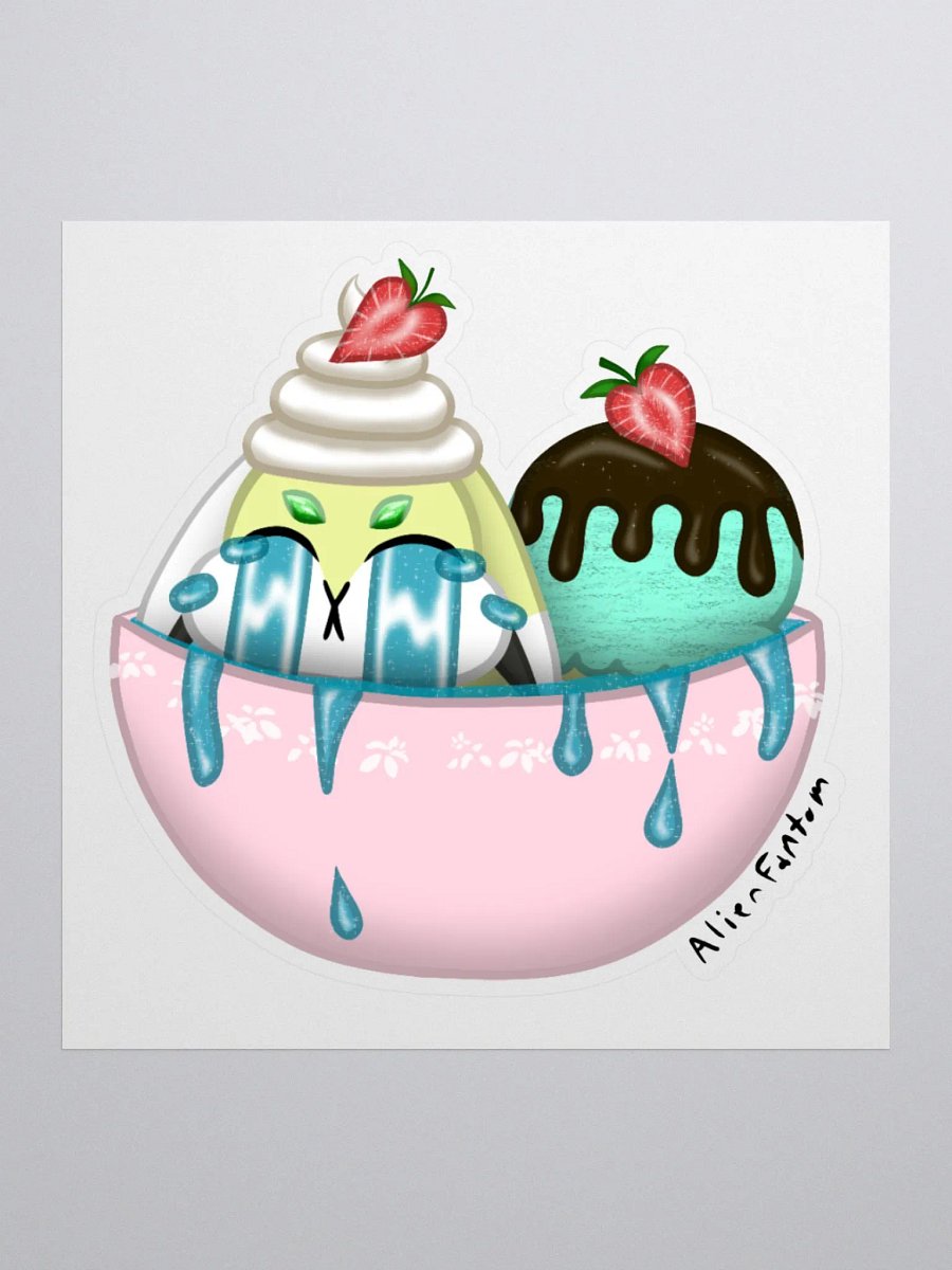 Sad Bun Sunday Sticker product image (1)