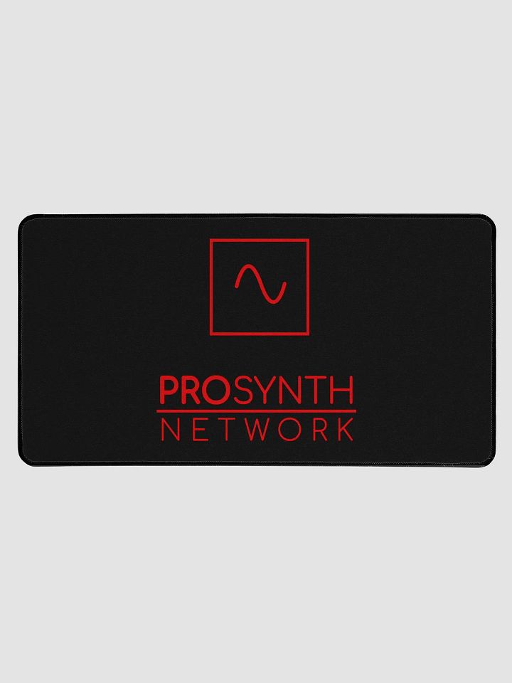 Pro Synth Network Desk Mat (Red/Black) product image (1)