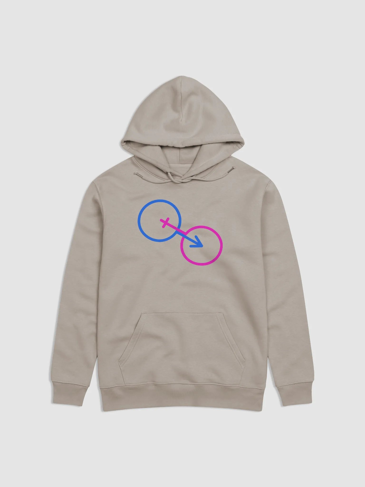 Natural Gender Norm Symbols Eco Hoodie product image (1)