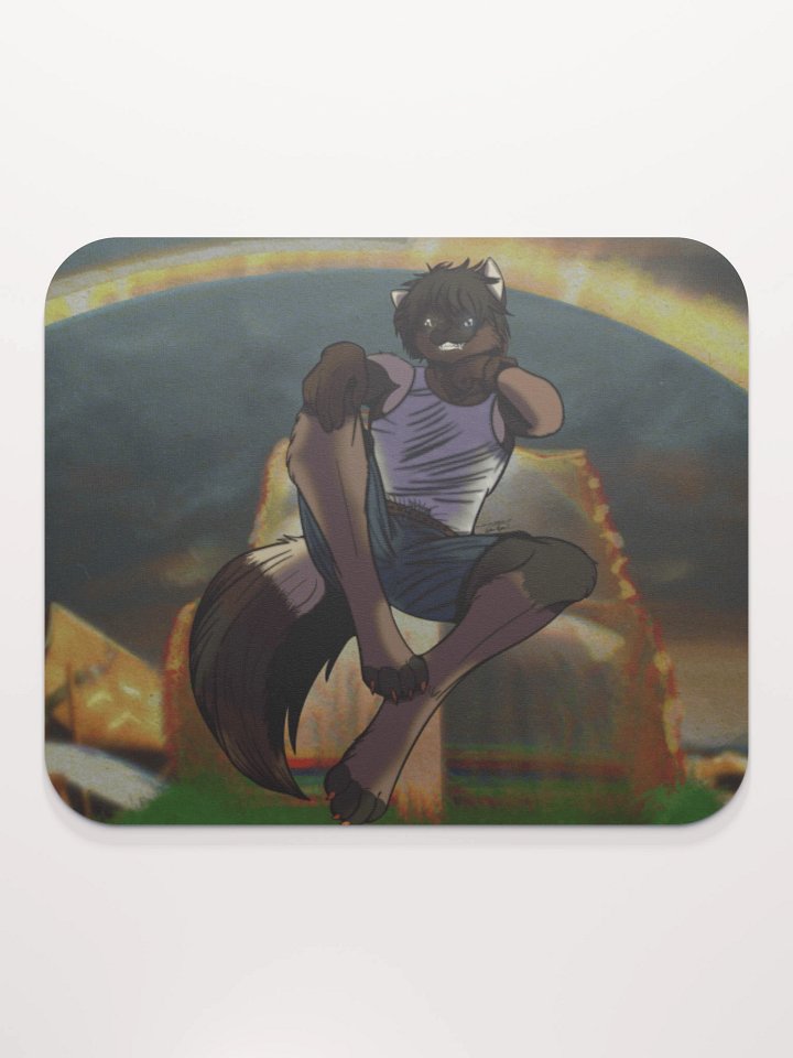Golden Wolf's mousepad product image (2)