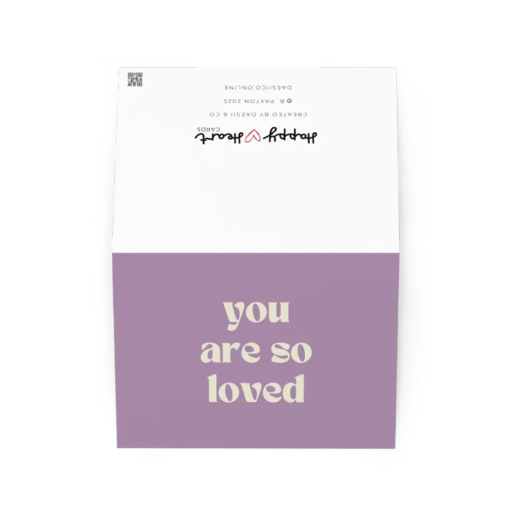 You Are Loved Card product image (2)