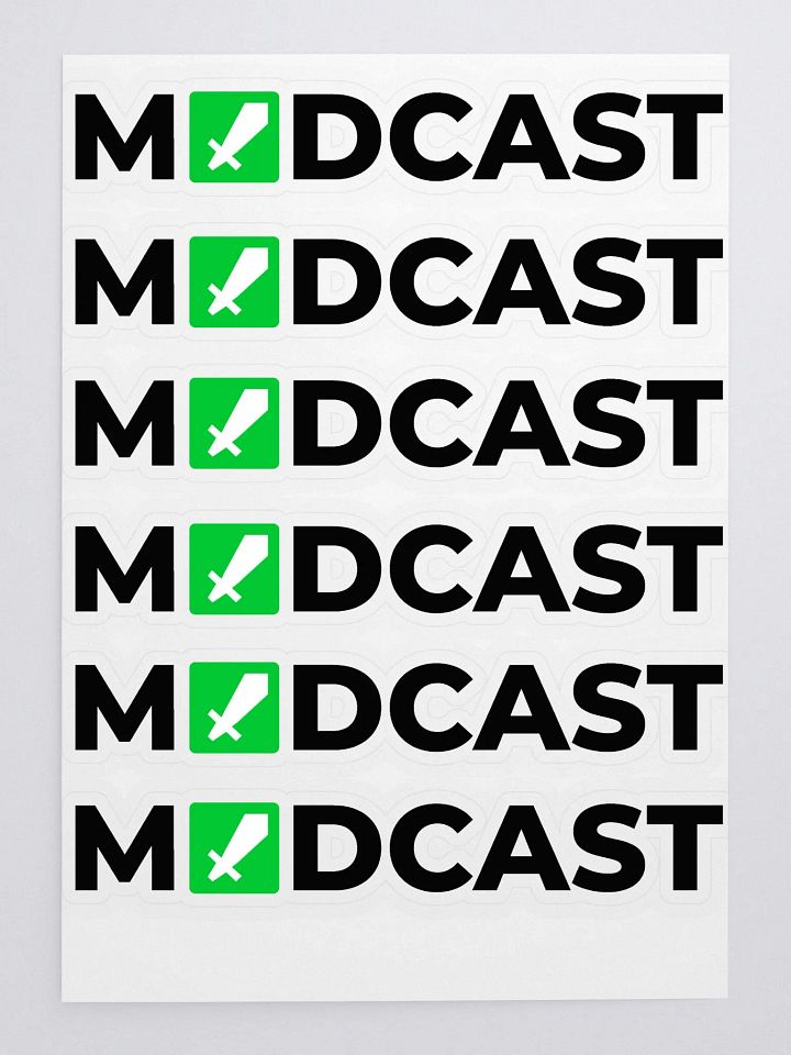 Modcast Stickers product image (1)
