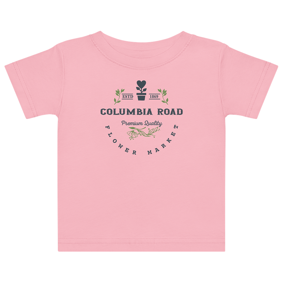 Columbia Road Market Baby T-Shirt (Pink) product image (1)