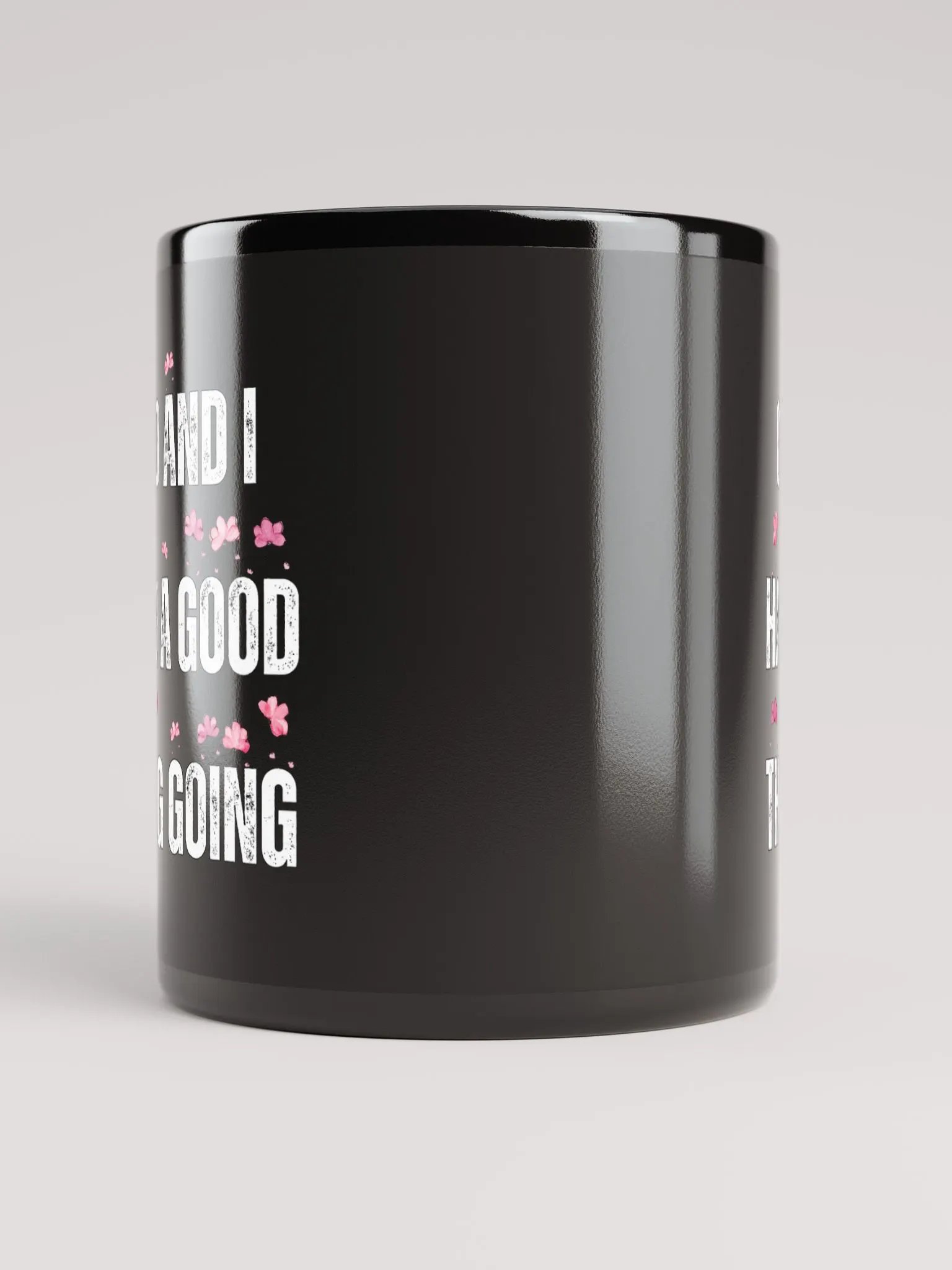 "GOD & I" Floral Affirmation Mug product image (9)