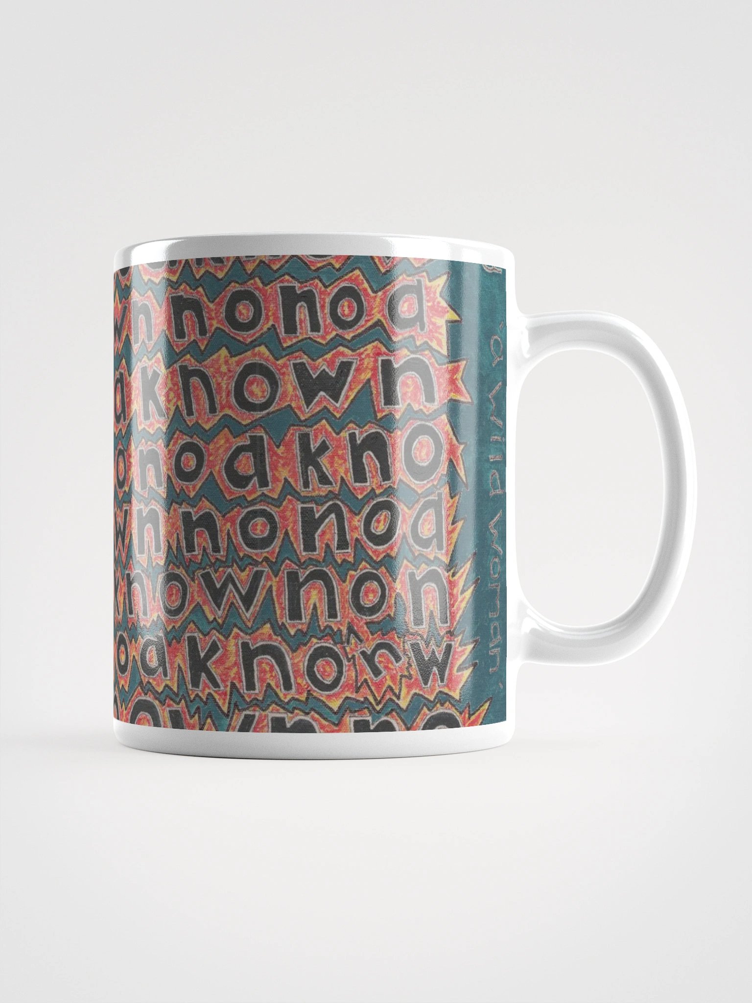 A Wild Woman White Glossy Mug (Version 2) product image (1)