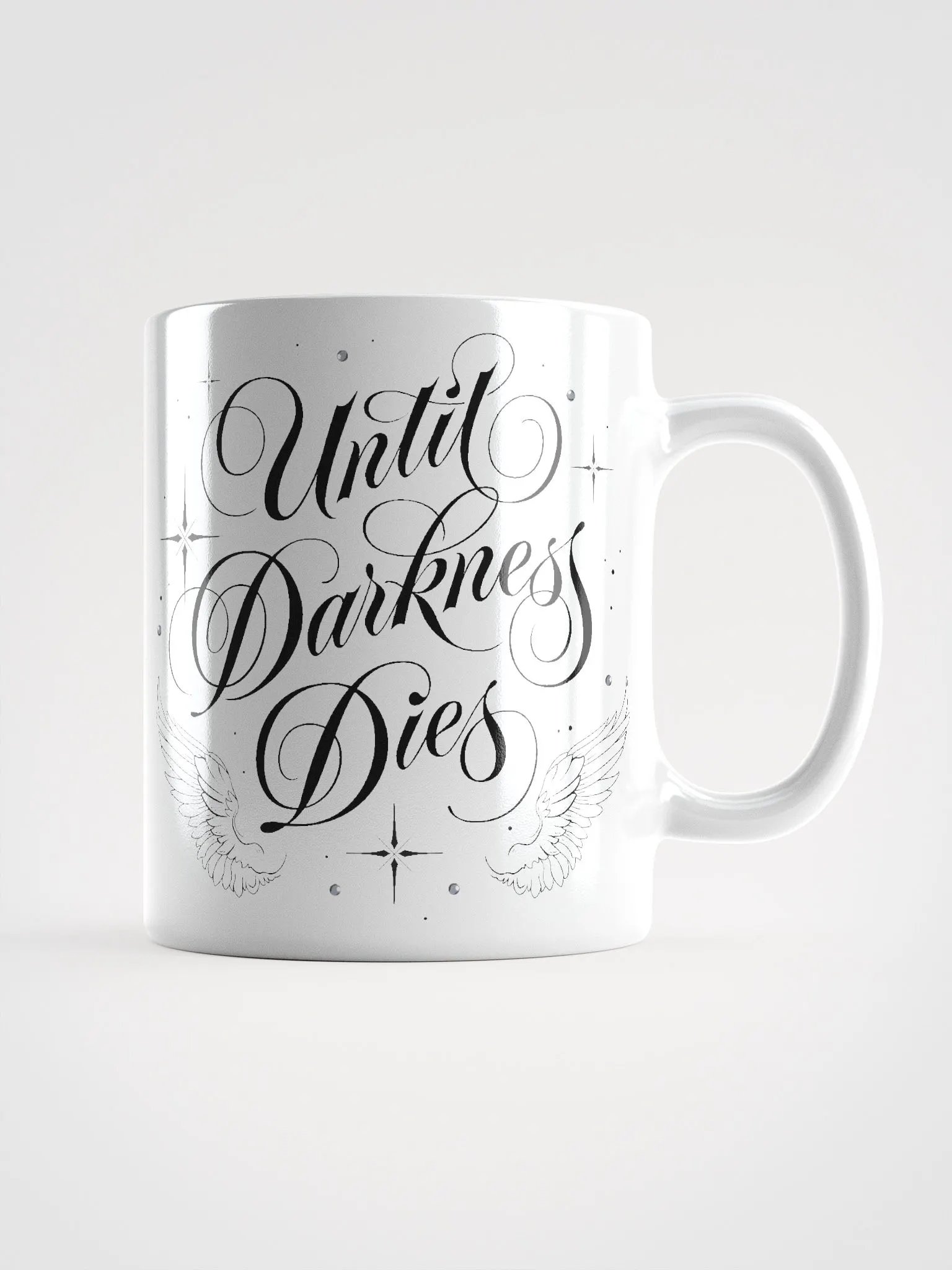 Until Darkness Dies (wings design) Mug product image (1)