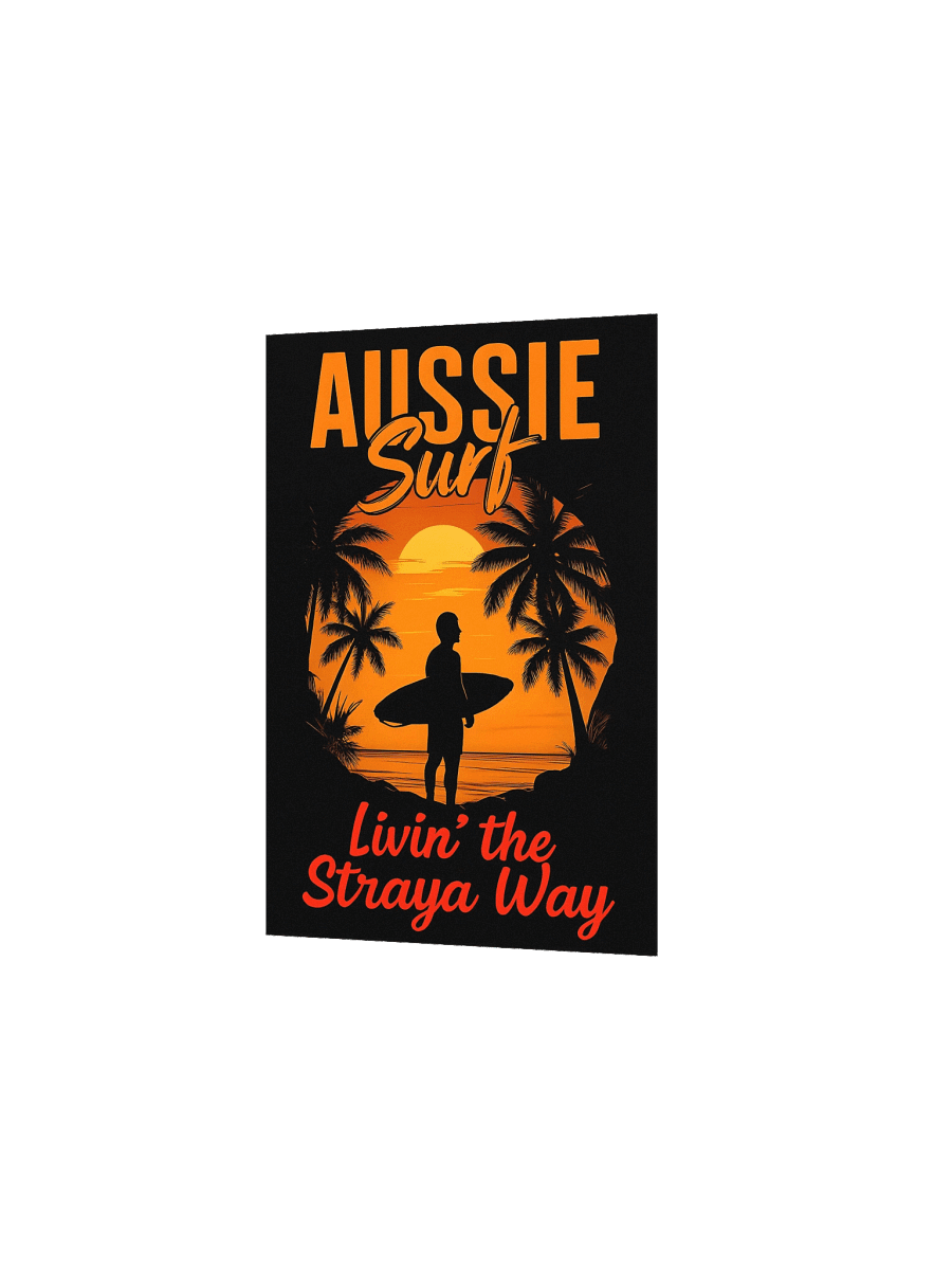 Aussie Surf Livin' the Straya Way Poster product image (4)