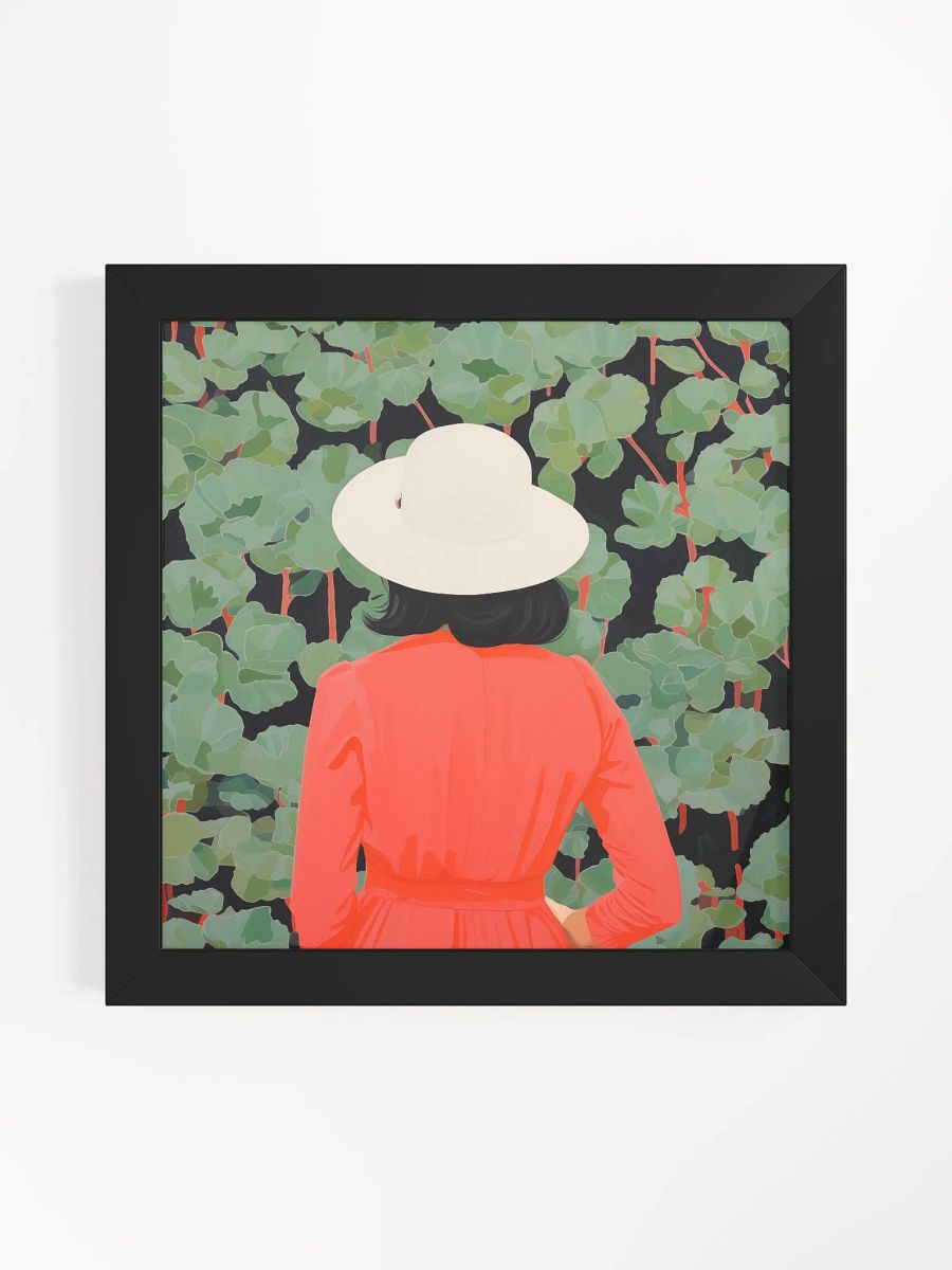 Stylish Contemplation Framed Poster product image (6)