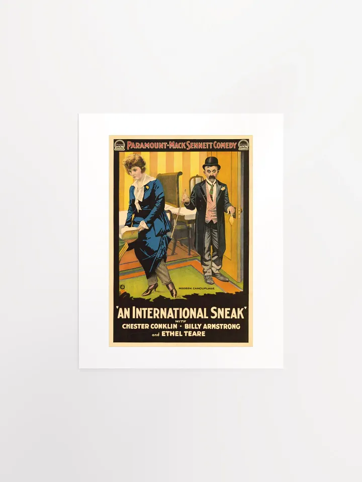 An International Sneak (1917) Poster - Print product image (1)