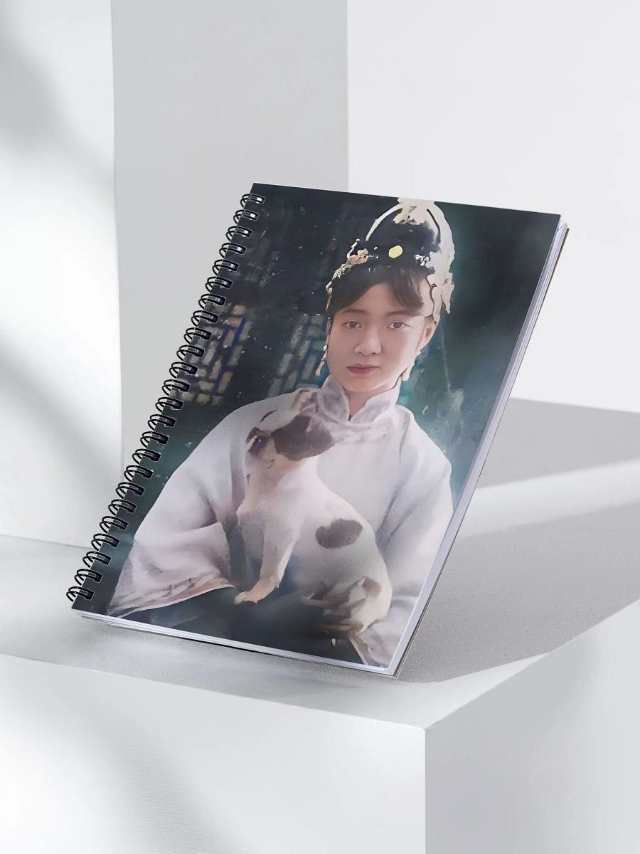 Portrait of an Empress and her Dog - Spiral Notebook product image (2)