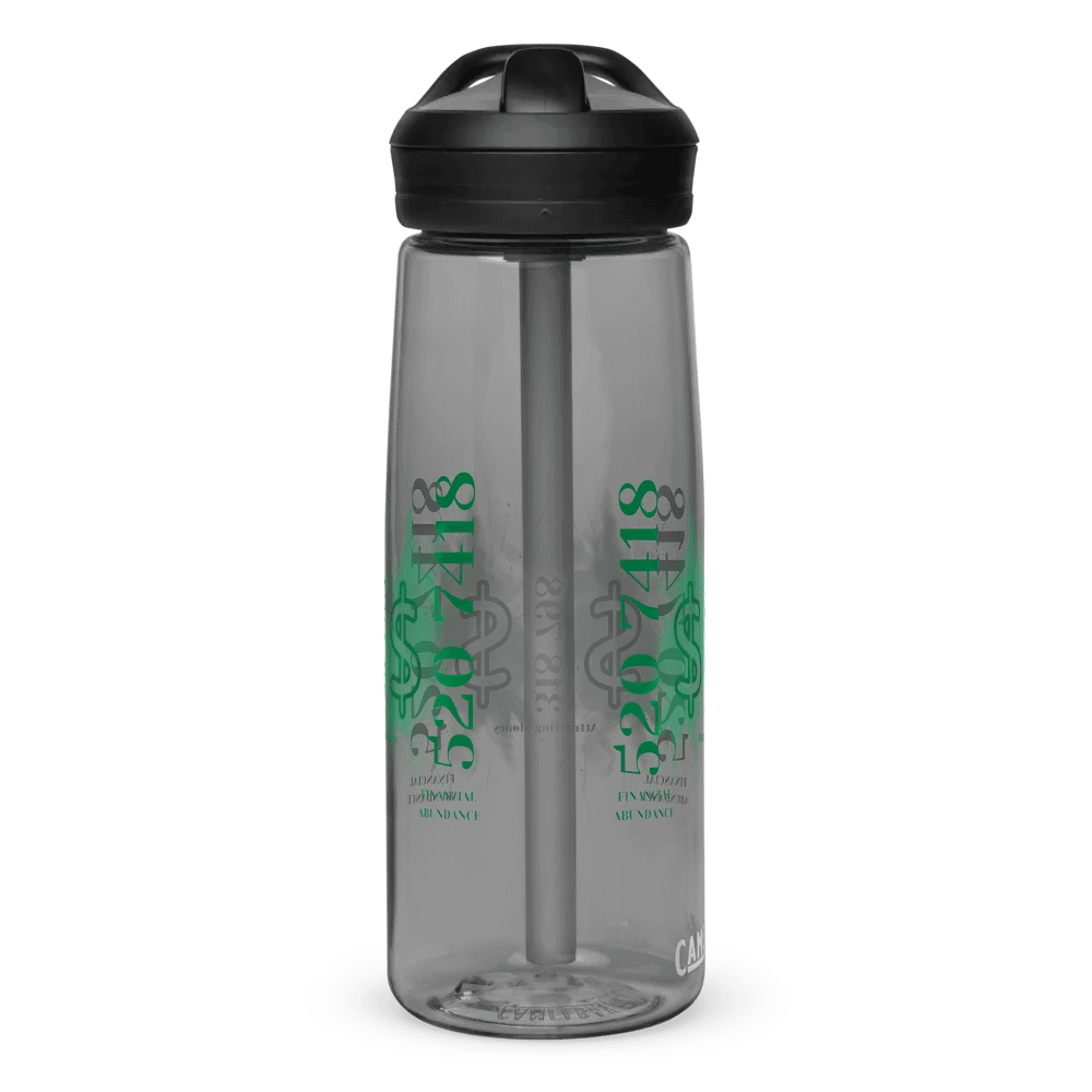 Bio-Energy Wealth & Abundance Affirmation Water Bottle product image (3)