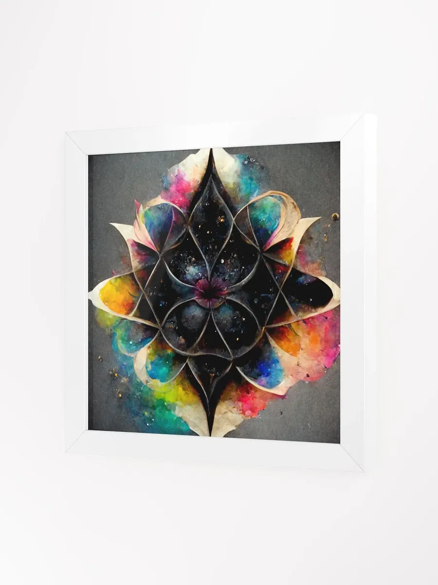 Sacred Geometry Matte Poster in Eco-Friendly Ayous Frame product image (8)