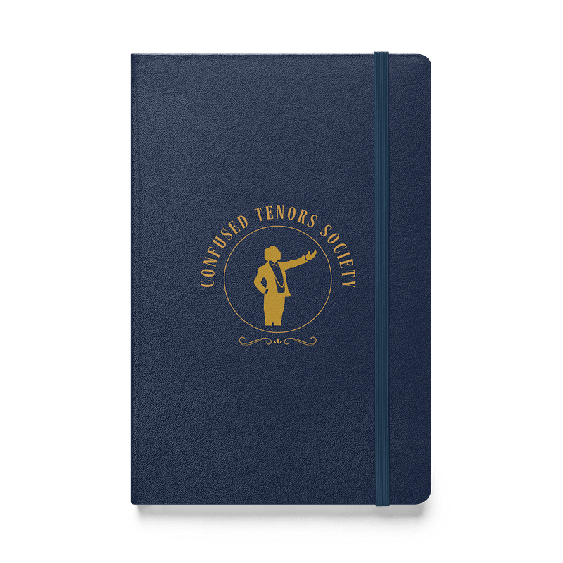 Hardcover Notebook - "Secrets For The Tenor Voice"