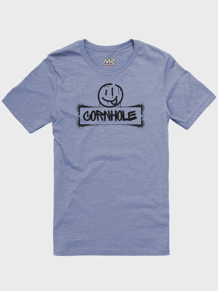 Bella+Canvas Smiley Cornhole Supersoft T-Shirt product image (6)