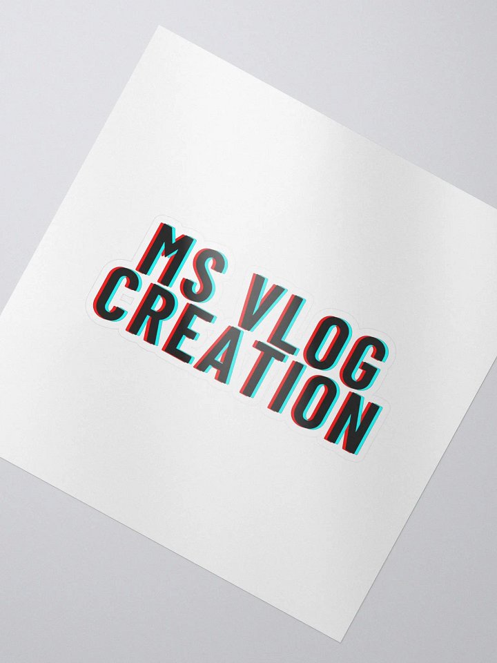 MS Vlog Creation Sticker product image (2)