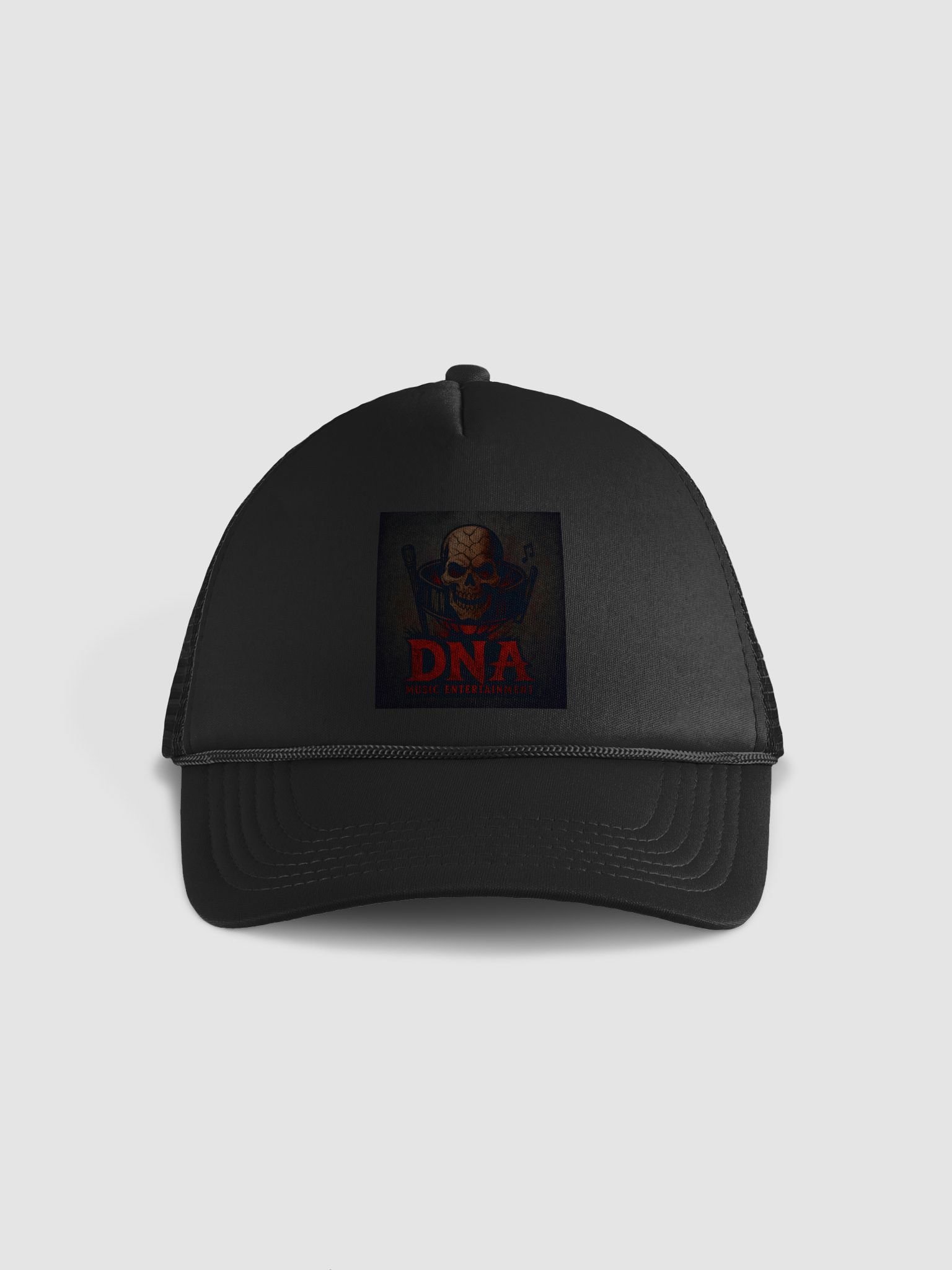 Skull Symphony Foam Trucker Hat product image (1)