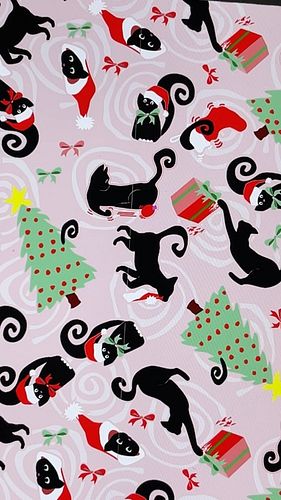 Time for a Spoonflower Challenge!  This one is for the Non-directional Ditsy Holiday Challenge, and a challenge it was.  And ...