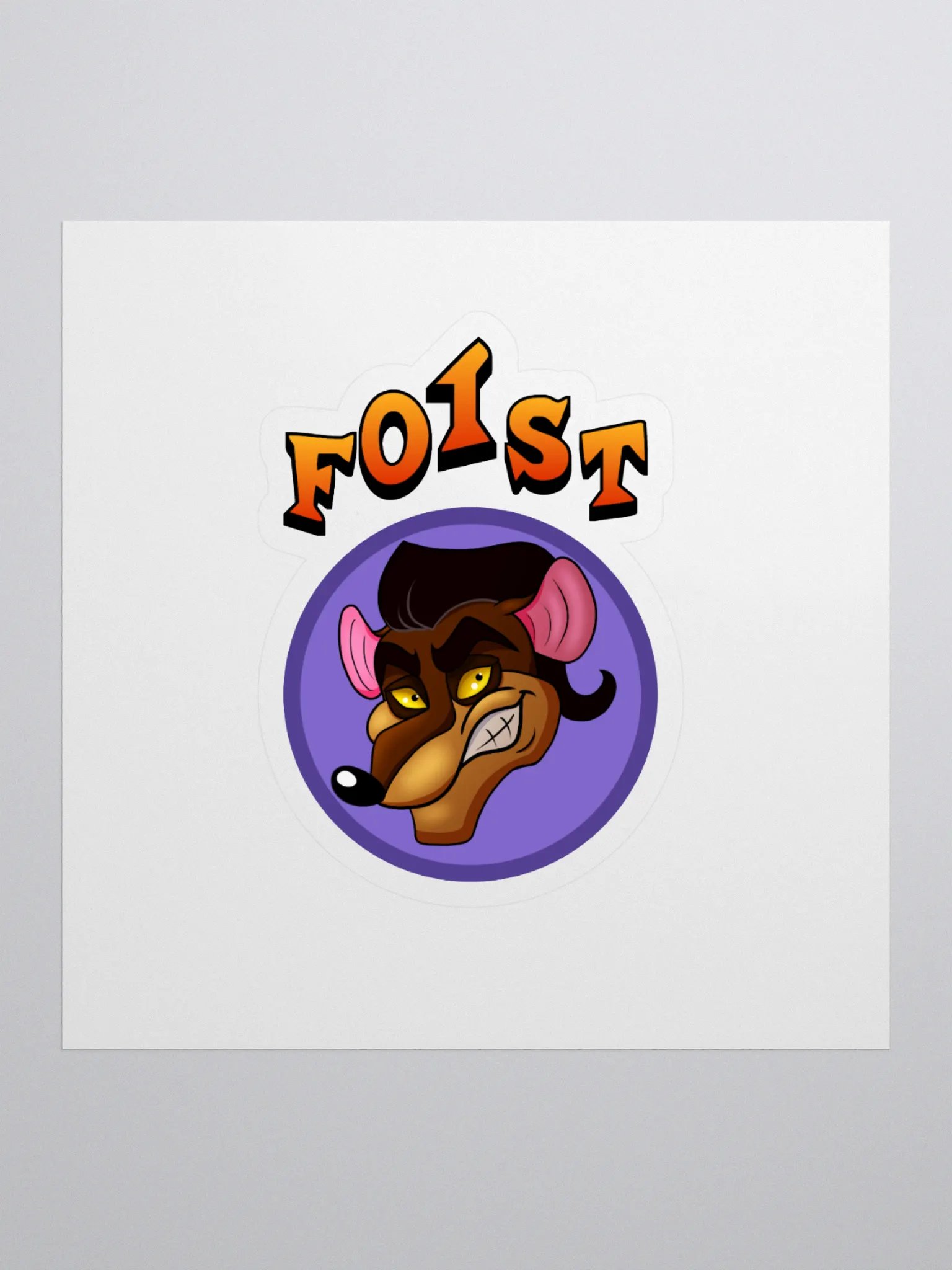 FO1ST Sticker product image (1)