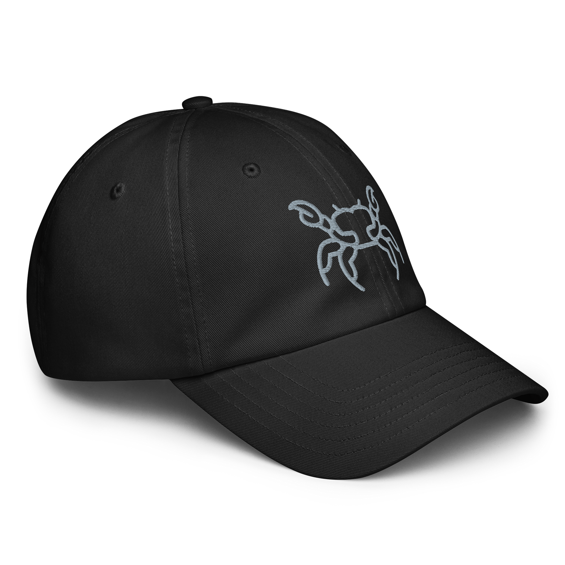 Symmetrical Crab Line Art Dad Hat product image (14)