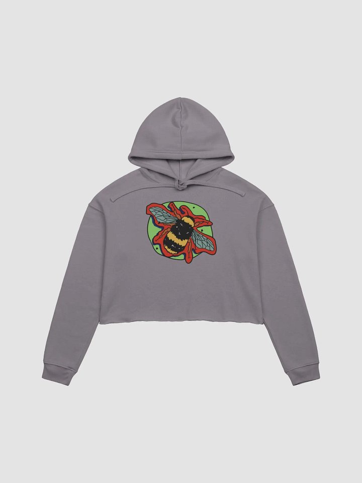 Vaporbee fleece crop hoodie product image (2)