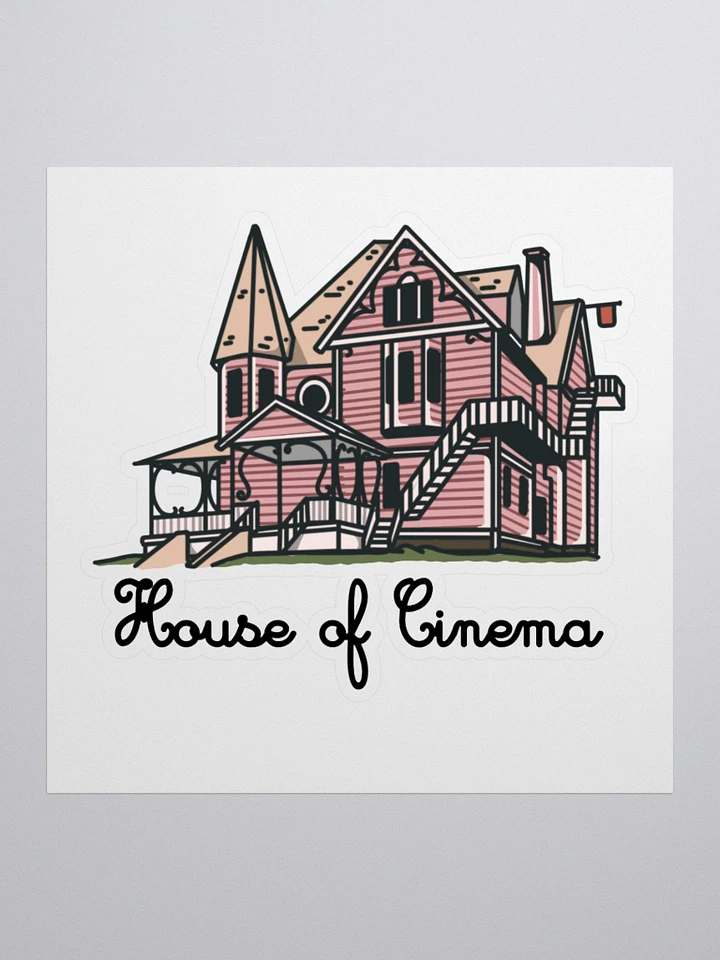 Pink Palace of Cinema Sticker product image (1)