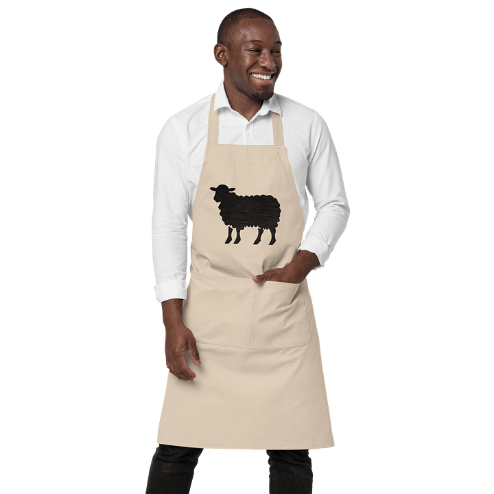 Black Sheep Cotton Twill Apron product image (1)