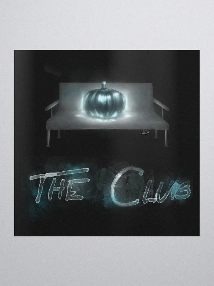 The Necromancer Club Sticker - Glass Pumpkin Edition product image (1)