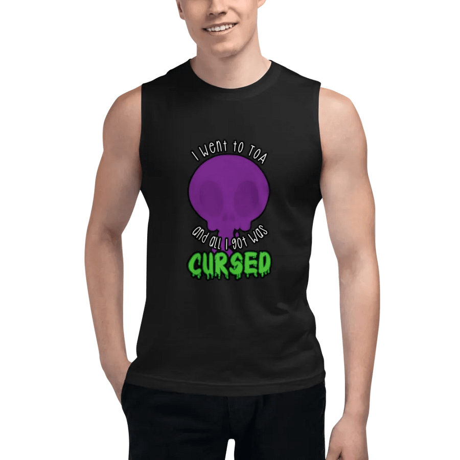 All I Got Was Cursed - Demon Hunter - Men's Style Muscle Tank product image (5)