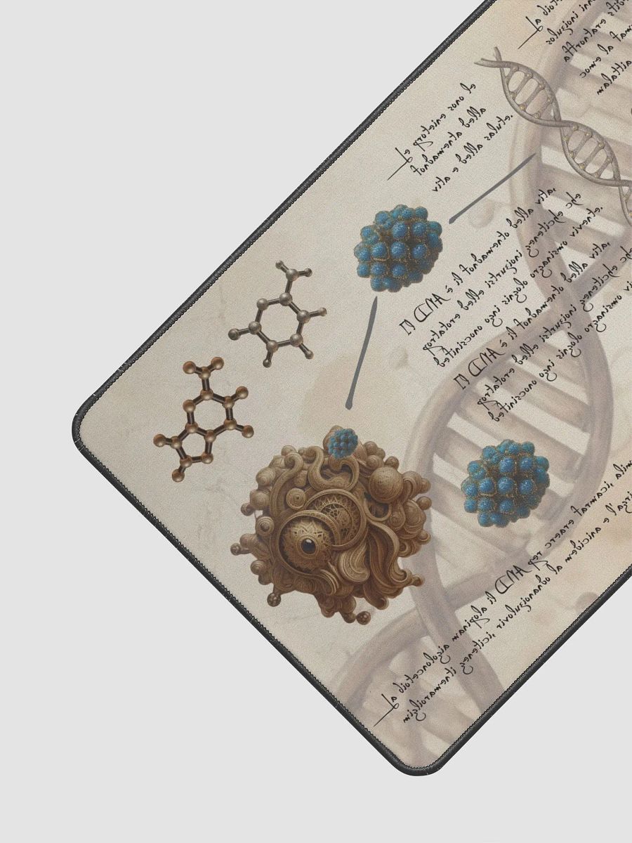 DNA Desk Mat, Science Lover Gift - molecular biology mat- biotechnology - researcher style- Science gift -science desk mat -science style product image (3)