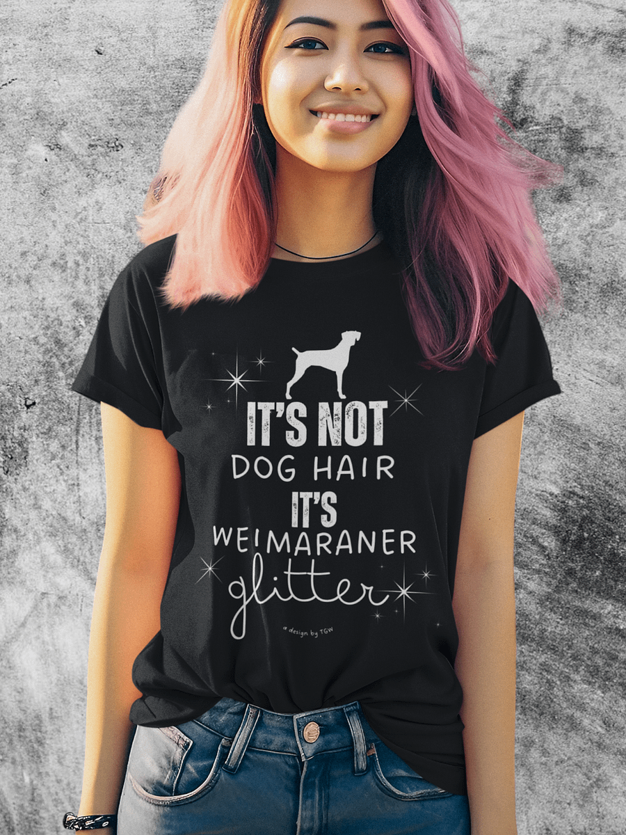 Weim Glitter - Bella+Canvas Supersoft T-shirt (white print) product image (1)