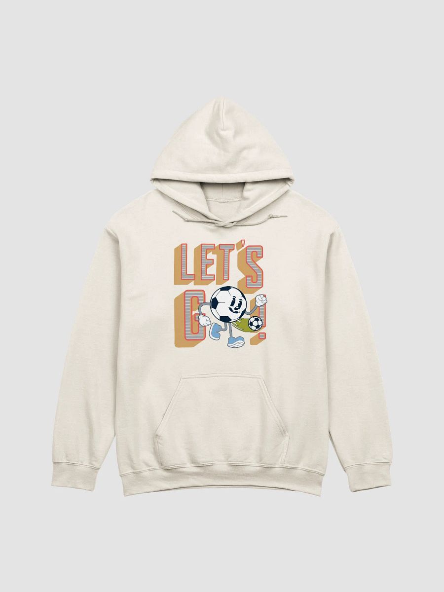 Lets Go Mascot Soccer Ball Hoodie product image (1)