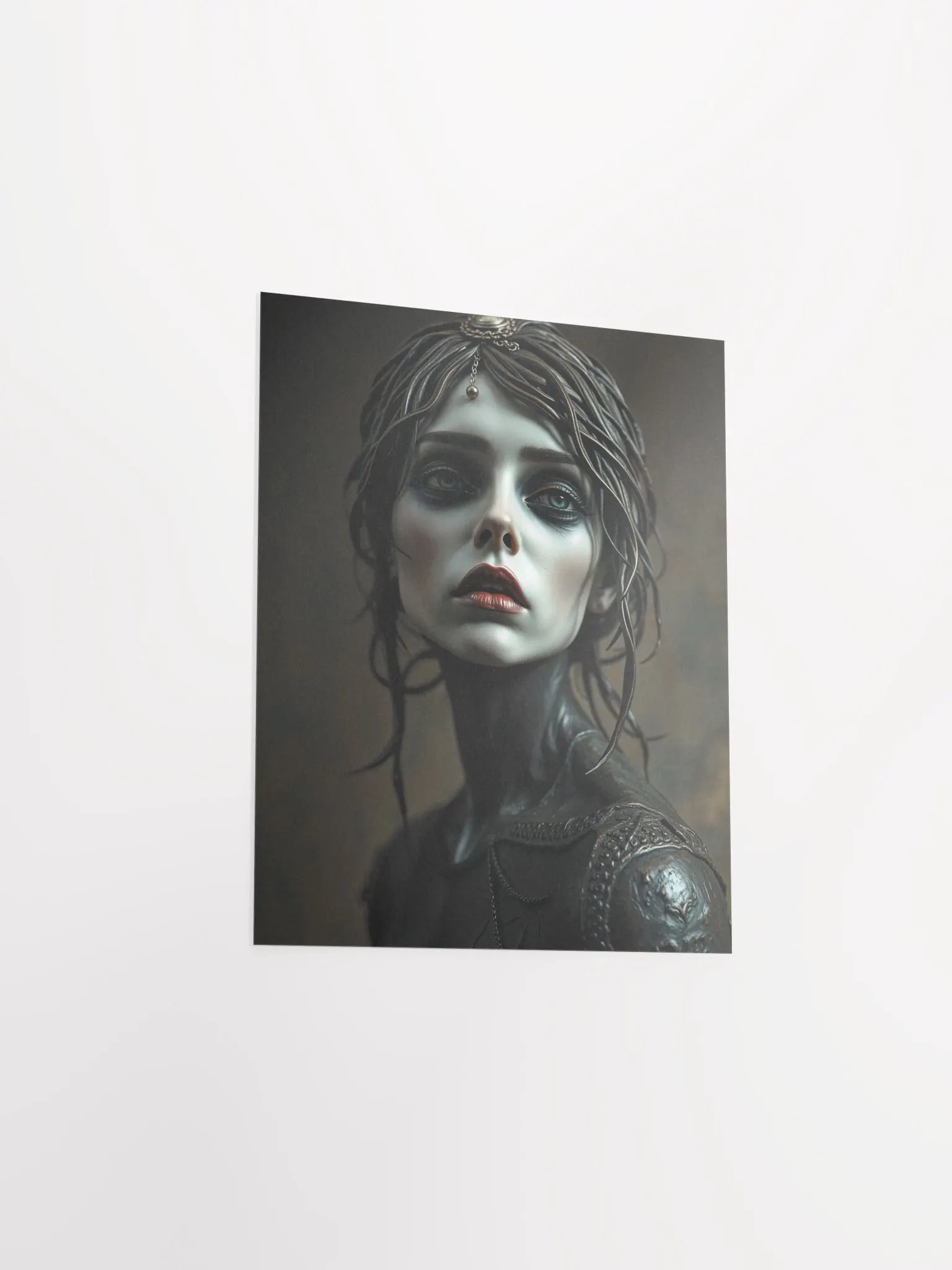 Gothic Bronze Lady Matte Poster product image (18)