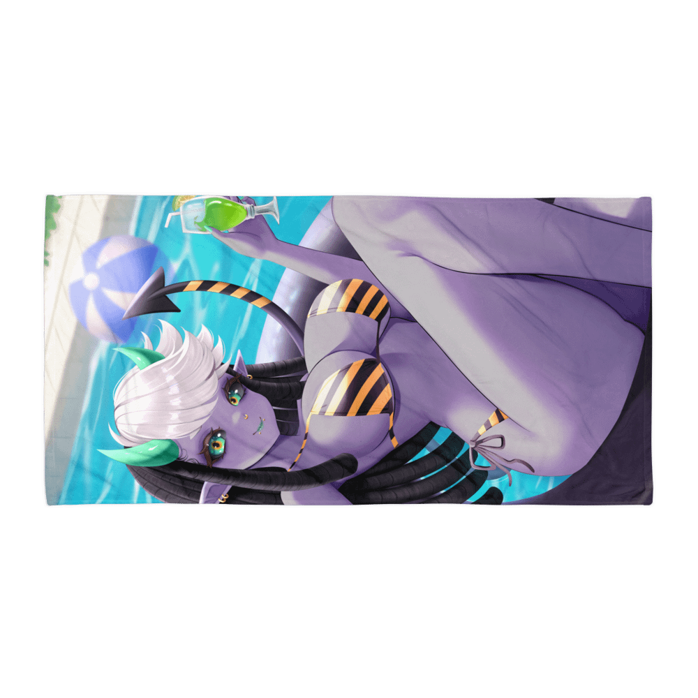"Poolside Fun" Kimical Bath Towel product image (1)
