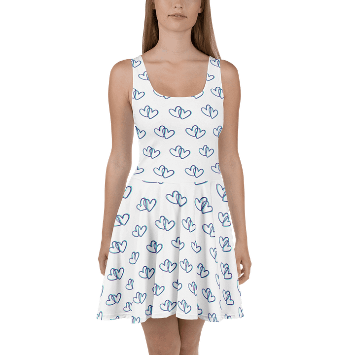 White Heart Dress product image (2)