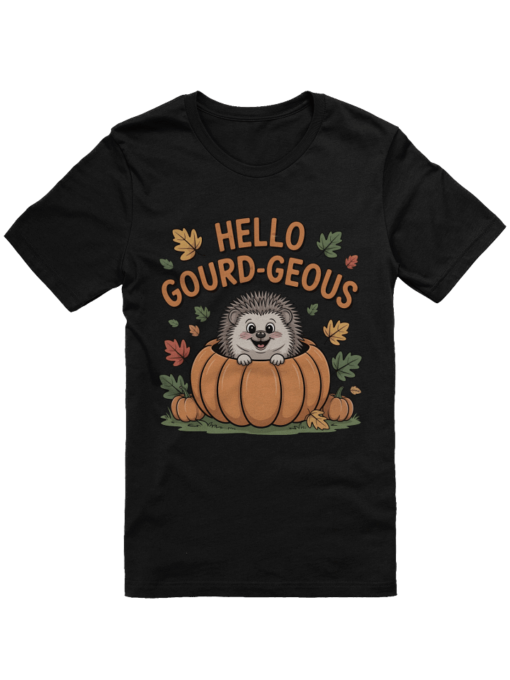 Autumn Hedgehog Gourd-geous T-Shirt product image (3)