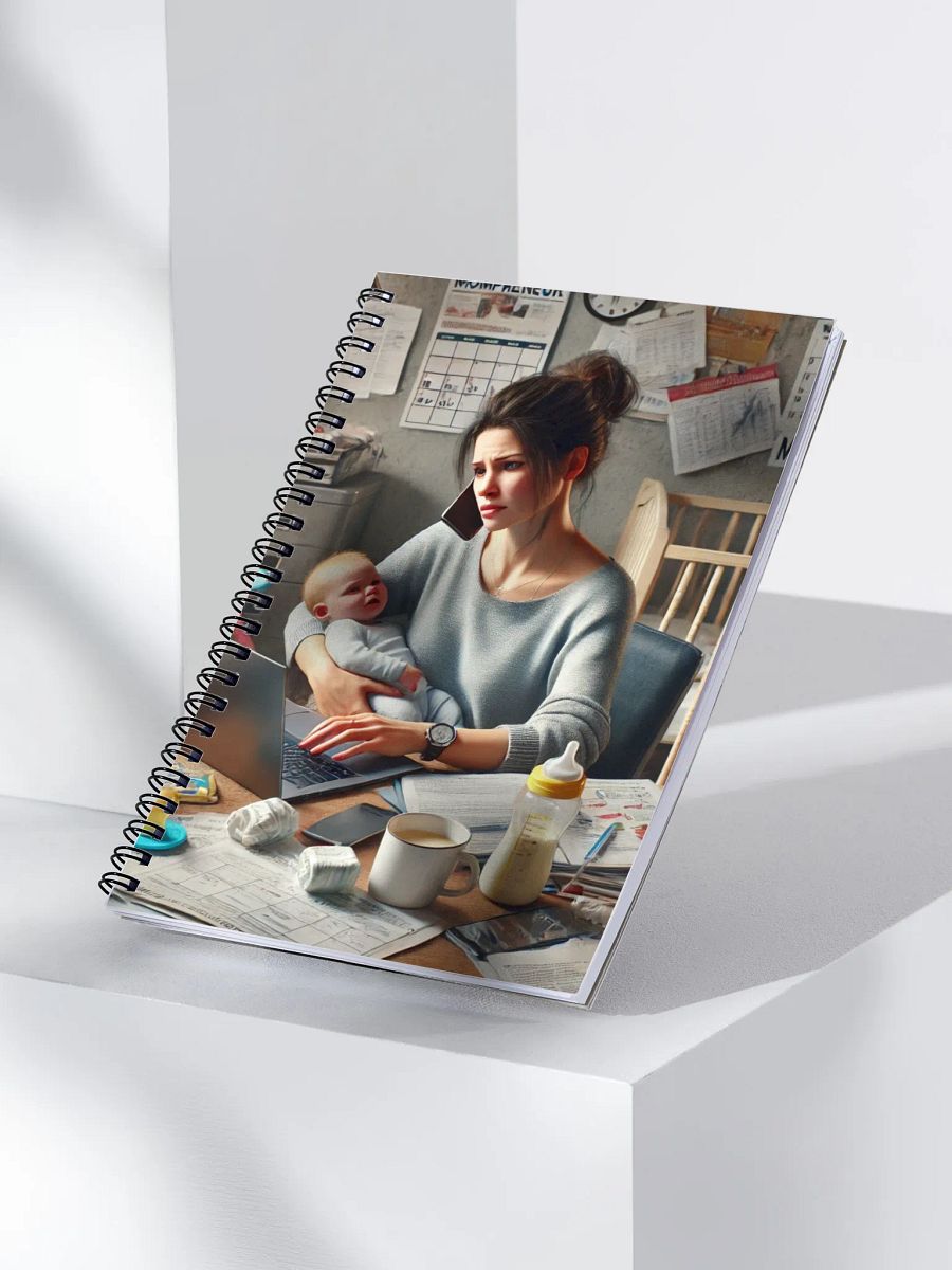 Chaos and Creativity Spiral Notebook product image (3)